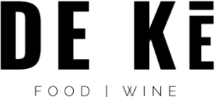 De Ke Food Wine Logo Black Footer